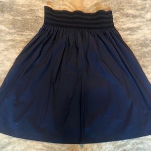 Vineyard Vines Smocked Waist Midi Skirt